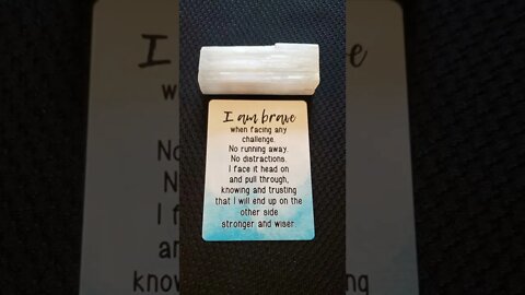 8-22-22 Bravery Affirmation