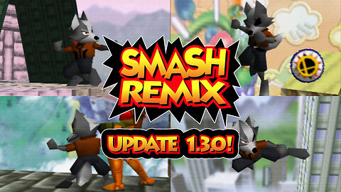 Smash Remix 1.3 - 1P Game - Wolf