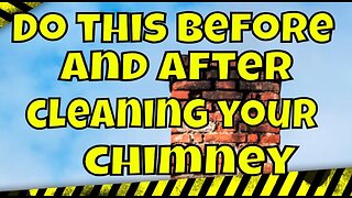 Chimney Sweep How to Clean Chimney #diy #howto #how #home