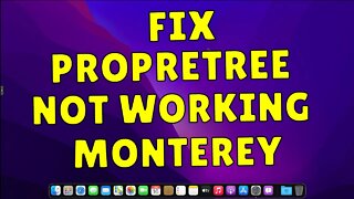 FIX PROPERTREE NOT WORKING MONTEREY ERRO AO EXECUTAR PROPERTREE NO MONTEREY HACKINTOSH OPENCORE