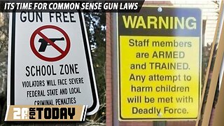 Its Time For Common Sense Gun Laws - Abolish GUN FREE ZONES | 2A For Today!