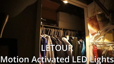 LETOUR Motion Activated LED Lights