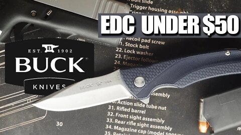 Buck Sprint Select EDC Knife review 420HC Steel Model 840