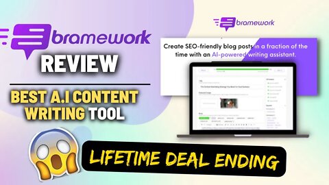 Bramework Lifetime Deal Ending | Don't Regret Later BUY NOW with 60 Days Money Back Guarantee!