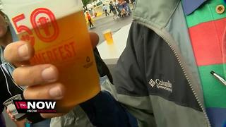 Summerfest starts off soggy this year