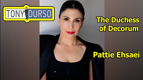 The Duchess of Decorum, Patty Ehsaei with Tony DUrso