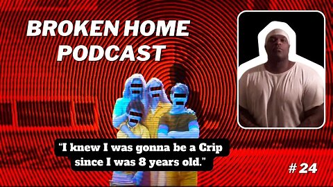 Broken Home Podcast #24 w/ Guest: OG Cartoon from 5 Tray Avalon Gangster Crips