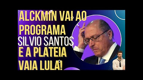 OI LUIZ - Plateia do Silvio Santos vaia Lula na frente de Alckmin!