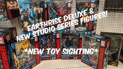 Transformers EARTHRISE DELUXE & NEW STUDIO SERIES (Wave 8 #49 - #52) Figures *New Toy Sighting*