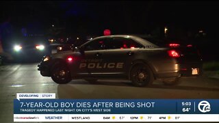 7-year-old dies after being shot
