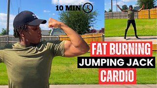 10 Min Fat Burning Jumping Jack CARDIO Workout