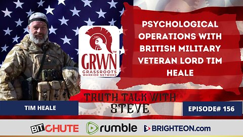Psychological Operations with British Military Veteran Lord Tim Heale