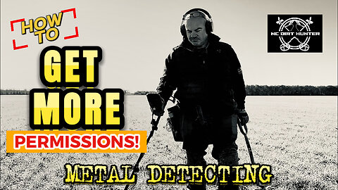 How to get More Permissions Metal Detecting. Things that have worked for me.