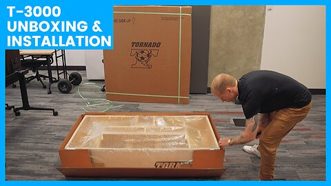Unboxing & Installing the Tornado T-3000 Foosball Table - Step by Step Guide!