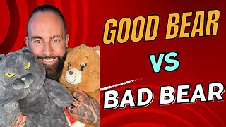 Good Bear 🐻 Vs Bad Bear 🐻 #hypnosis #lukenosis #hypnotherapy