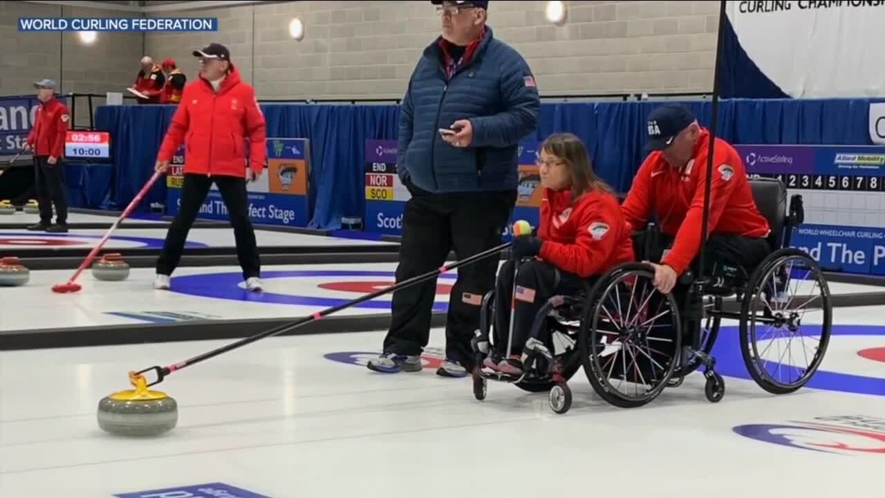 'I've been curling ever since': Local Paralympic curler for Team USA ...