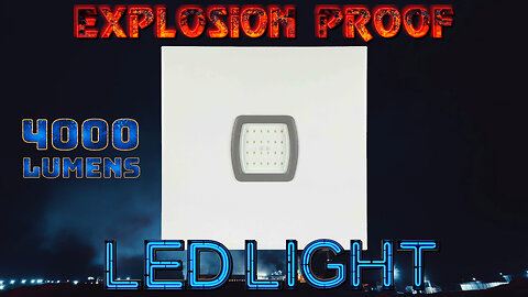 Explosion Proof LED Troffer Light Fixture