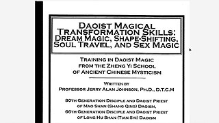 Daoist magic book, looking at