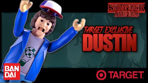 Bandai Stranger Things Target Exclusive Retro Dustin Figure @The Review Spot