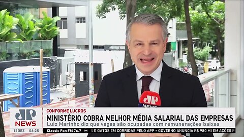 Ministério cobra melhor média salarial das empresas