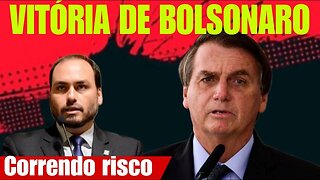 Vitória de Bolsonaro, MP manda arquivar ação contra Bolsonaro. Carlos Bolsonaro tem Porte regeitado.