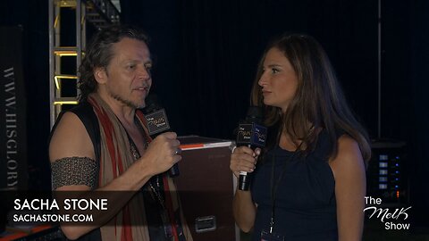 Mel K & Sacha Stone at the ReAwaken America Tour in Las Vegas
