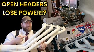 Open Headers LOSE POWER! ....And Here Is Why! | Collector Extensions | Performance Mods