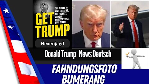 Trump - Geniales Fahndungsfoto.