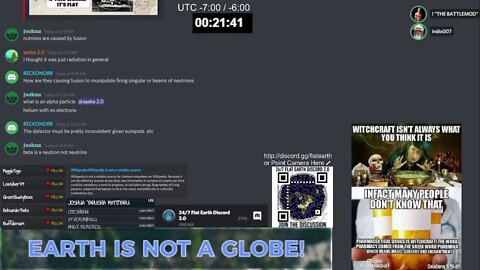 24/7 flatearth discord