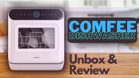 MIni Dishwasher COMFEE Countertop Dishwasher Machine Review