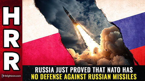 Russia just proved that NATO has NO DEFENSE against Russian missiles