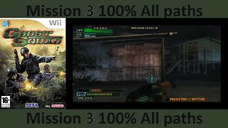 Ghost Squad Mission 3 100% All paths Nintendo Wii