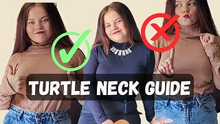 Turtle neck top style guide for Petites: Where to shop? How to style? #petitefashion #petitestyle