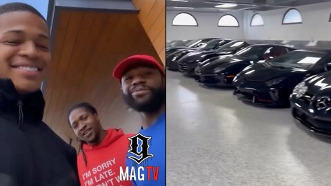 YK Osiris Asks Floyd Mayweather For One Of His Ferrari's! 🤷🏾‍♂️