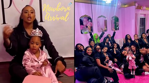 Alexis Skyy Host Daughter Alaiya Pajama Party To Celebrate Her 5th B-Day! 🎊