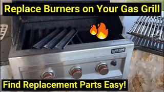 Replace 🔥Burners on Your BBQ Gas Grill ● Find DIY Replacement Parts