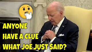 What the HELL did JOE Just Say?? 🤷‍♂️