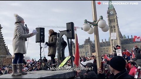 Enough is Enough the Pandemic is Over | Dr. Julie Ponesse Speaks to Ottawa Trucker Convoy