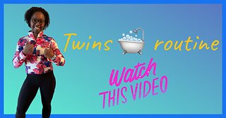 Twins Bath time 🧼🧼🛁 Routine