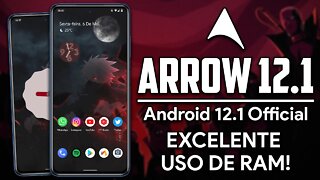 Arrow-OS ROM v12.1 | Android 12.1 (12L) | EXCELENTE uso de RAM! ROM Extremamente LEVE