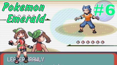 An Island Brawl with Gym Leader Brawly! Pokémon Emerald - Part 6