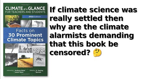 Climate Change Alarmists Seething Over Textbook That Uses Their Own Data to Destroy Their BS