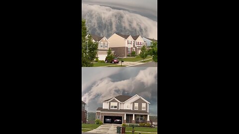 Clouds Looks Like Tsunami! 😨|Viral!!