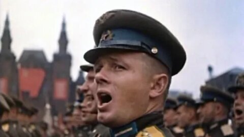 Victory Parade in Moscow on June 24, 1945 in Colour (EngSubs)