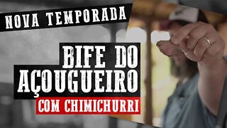 Bife do açougueiro com chimichurrri | #barbaecue