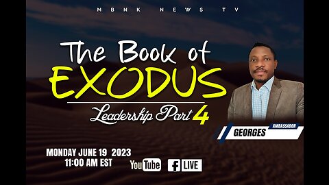 The Book of Exodus Leadership part4: Topic Sacrifices