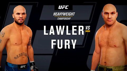 EA Sports UFC 4 Gameplay Tyson Fury vs Robbie Lawler