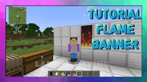 Minecraft: Flame Banner Tutorial