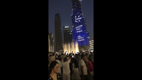 Burj Khalifa water Fountain