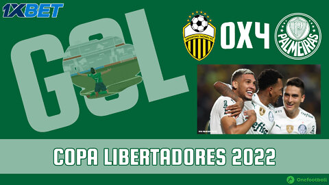 ⚽ GOL DE DUDU, VEIGA E NAVARRO DEPORTIVO TÁCHIRA 0X4 PALMEIRAS | COPA LIBERTADORES 2022